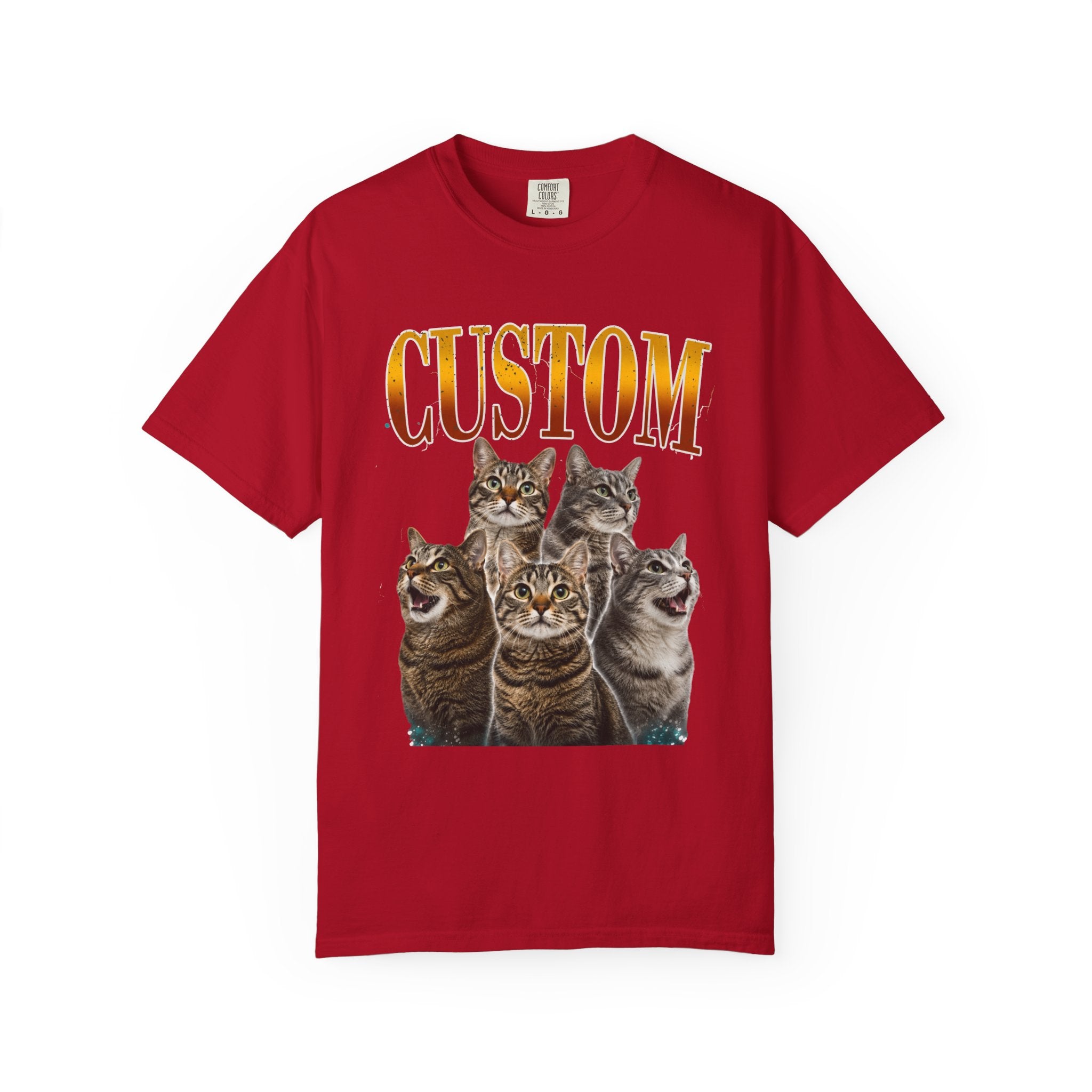 Custom T-shirt | Vintage Cat T-Shirt, Crazy Cat Lady Tee, Cat Mom Gift, Cat Dad Gift, Cat Lover Gift for Cat People