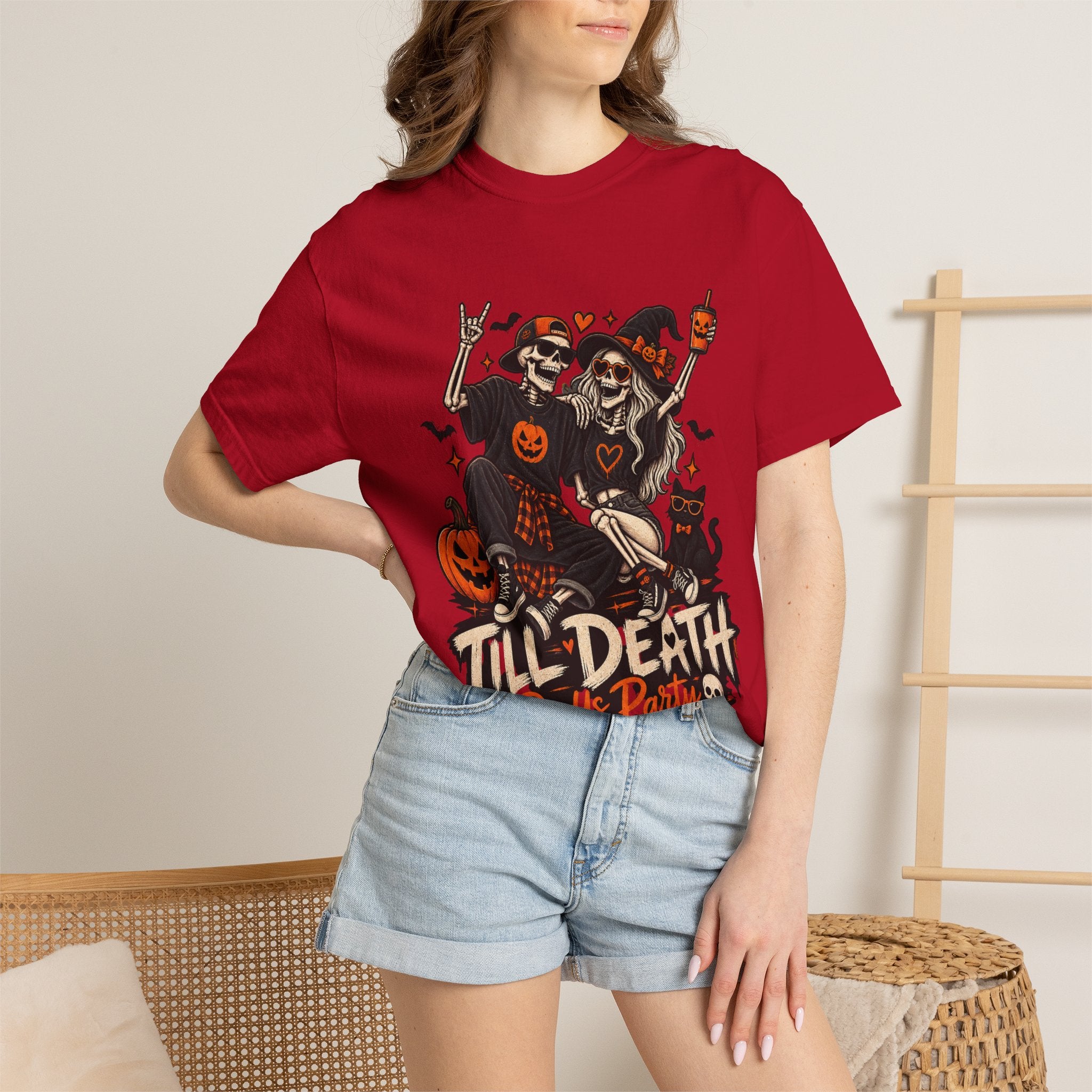 Halloween ‘Till Death Do Us Party’ T-Shirt