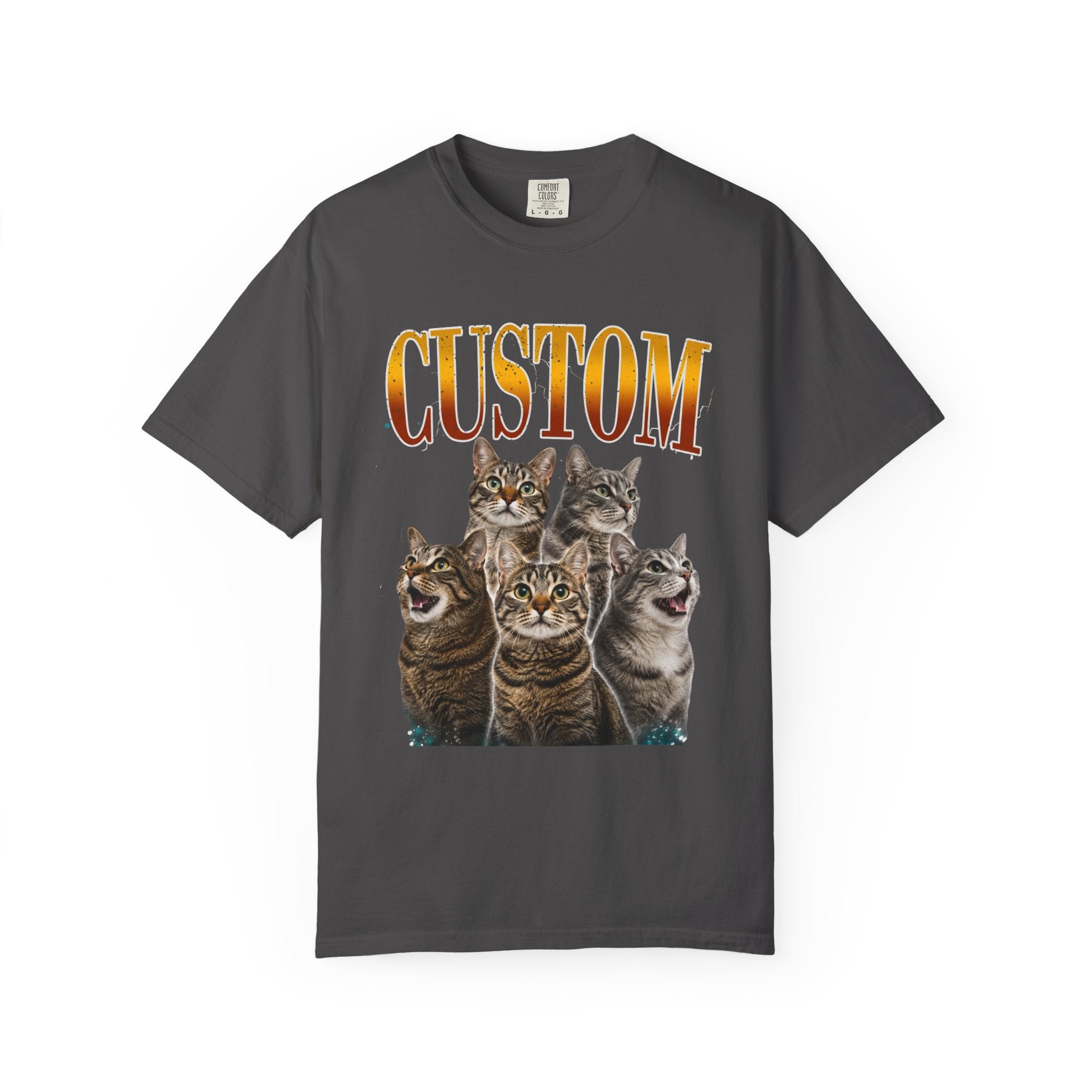 Custom T-shirt | Vintage Cat T-Shirt, Crazy Cat Lady Tee, Cat Mom Gift, Cat Dad Gift, Cat Lover Gift for Cat People