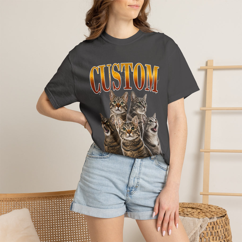 Custom T-shirt | Vintage Cat T-Shirt, Crazy Cat Lady Tee, Cat Mom Gift, Cat Dad Gift, Cat Lover Gift for Cat People