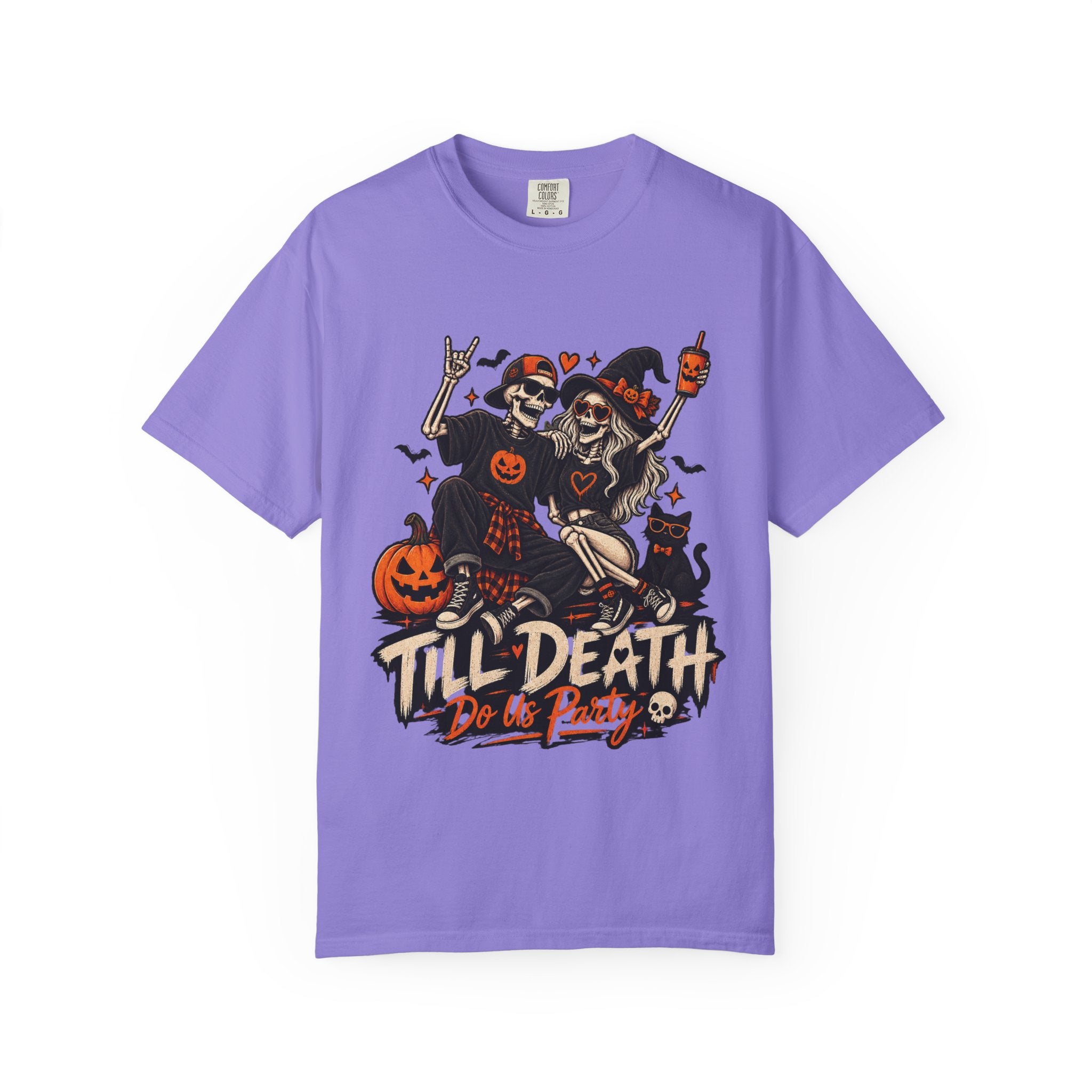 Halloween ‘Till Death Do Us Party’ T-Shirt