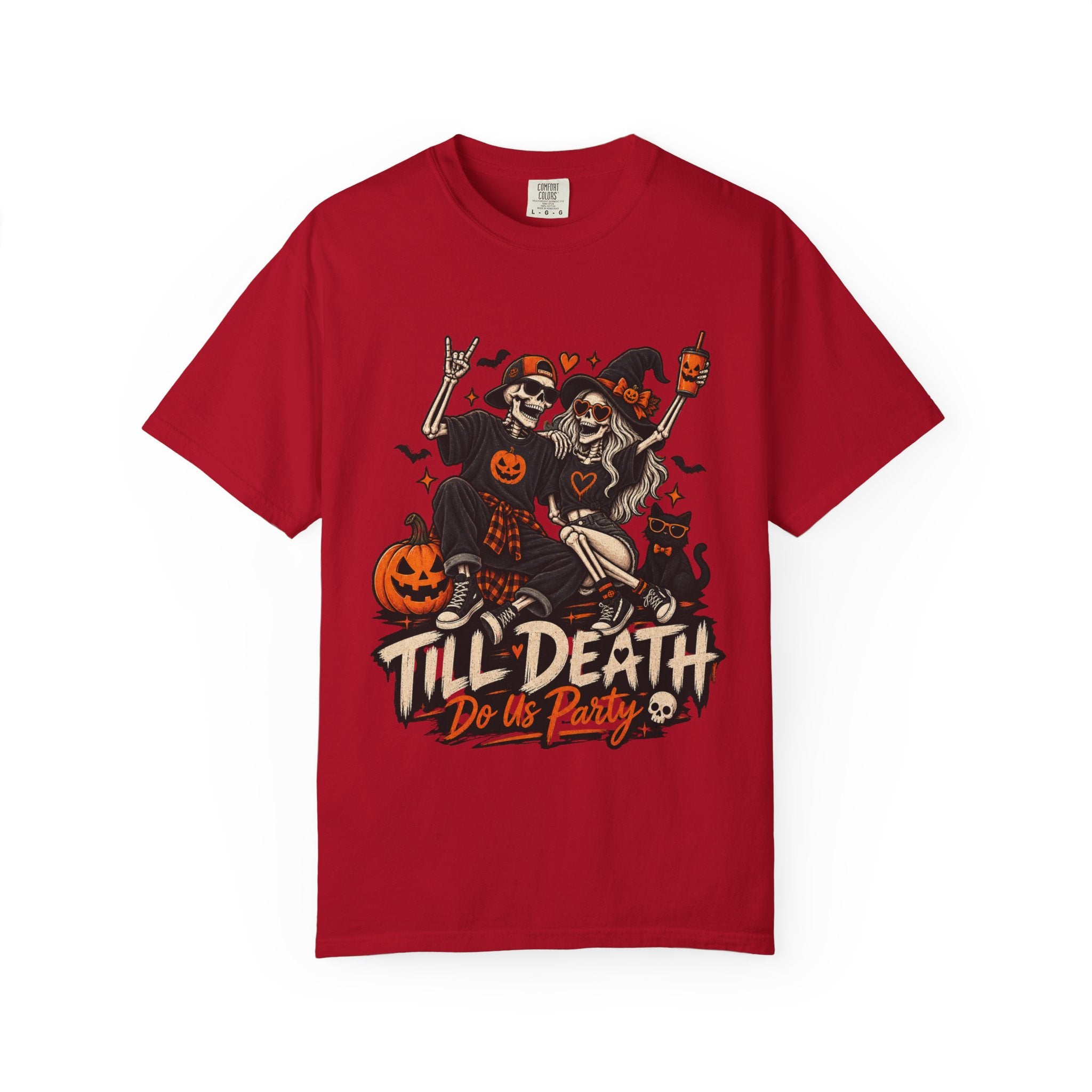 Halloween ‘Till Death Do Us Party’ T-Shirt