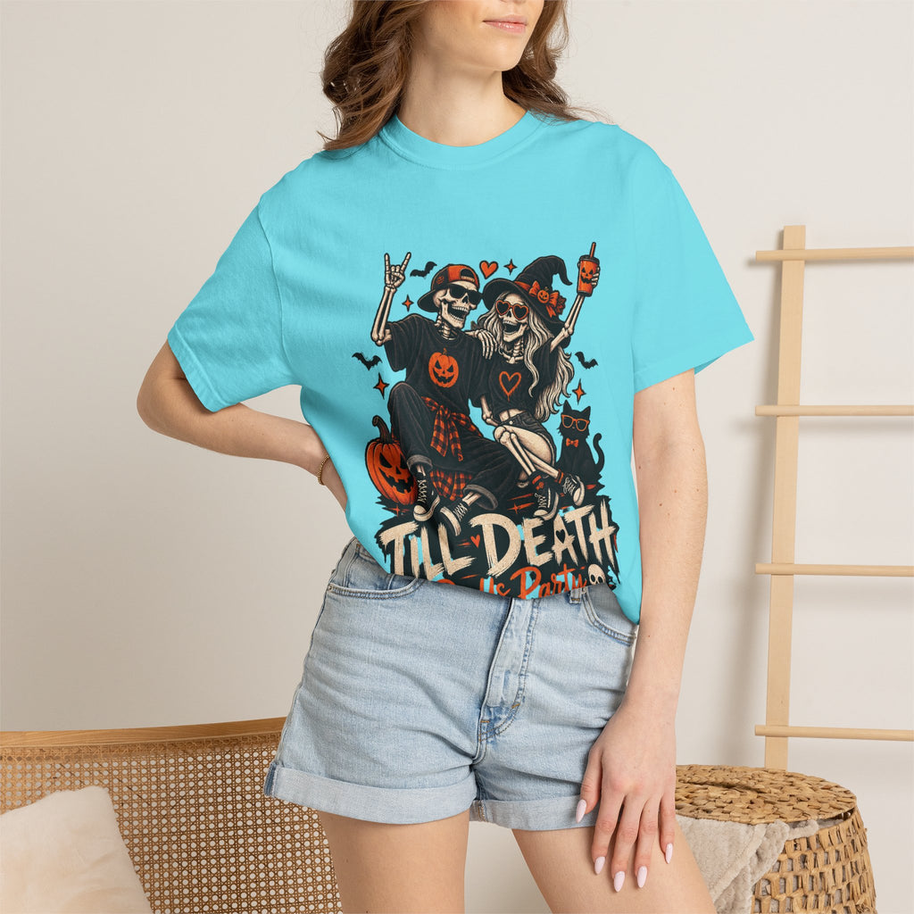 Halloween ‘Till Death Do Us Party’ T-Shirt