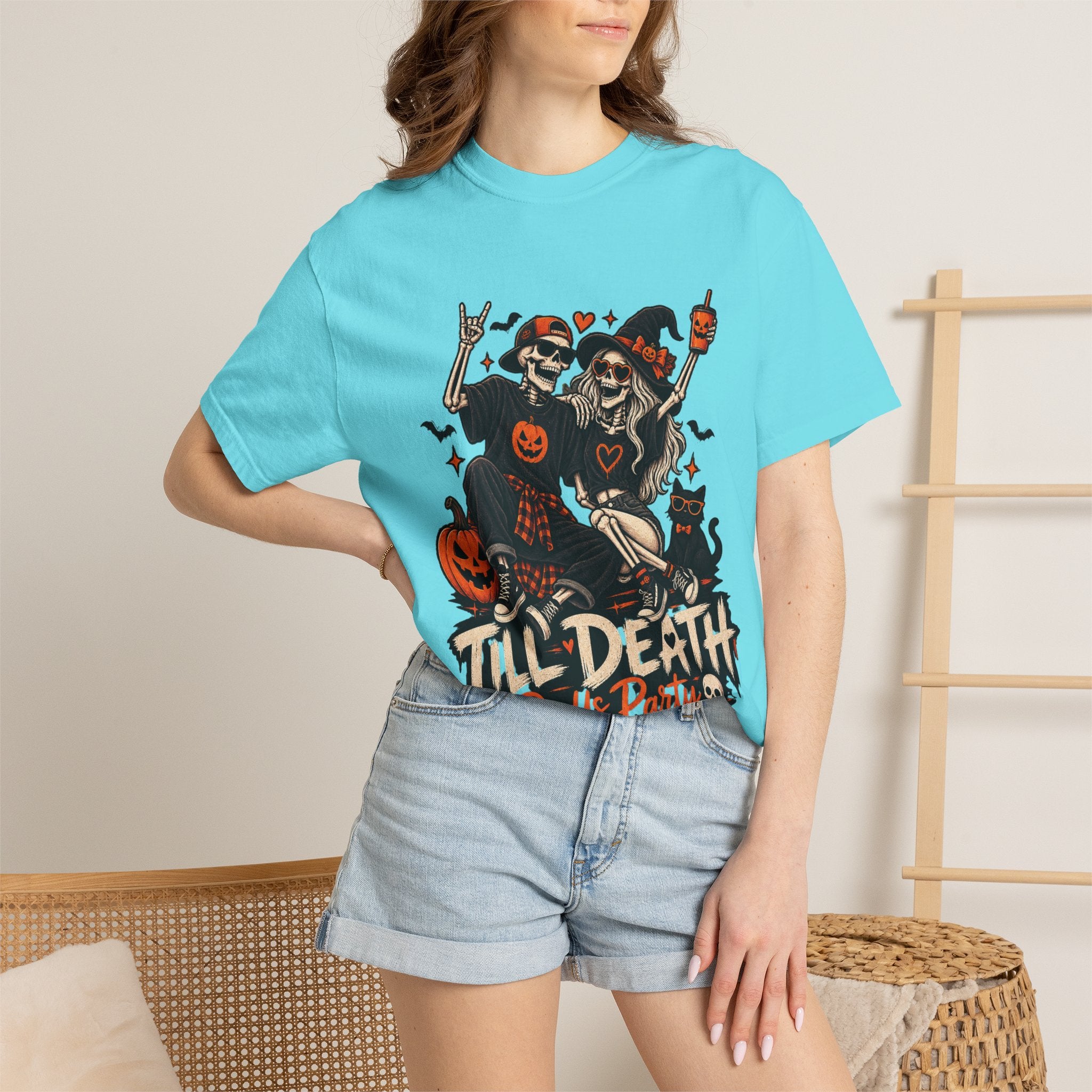 Halloween ‘Till Death Do Us Party’ T-Shirt