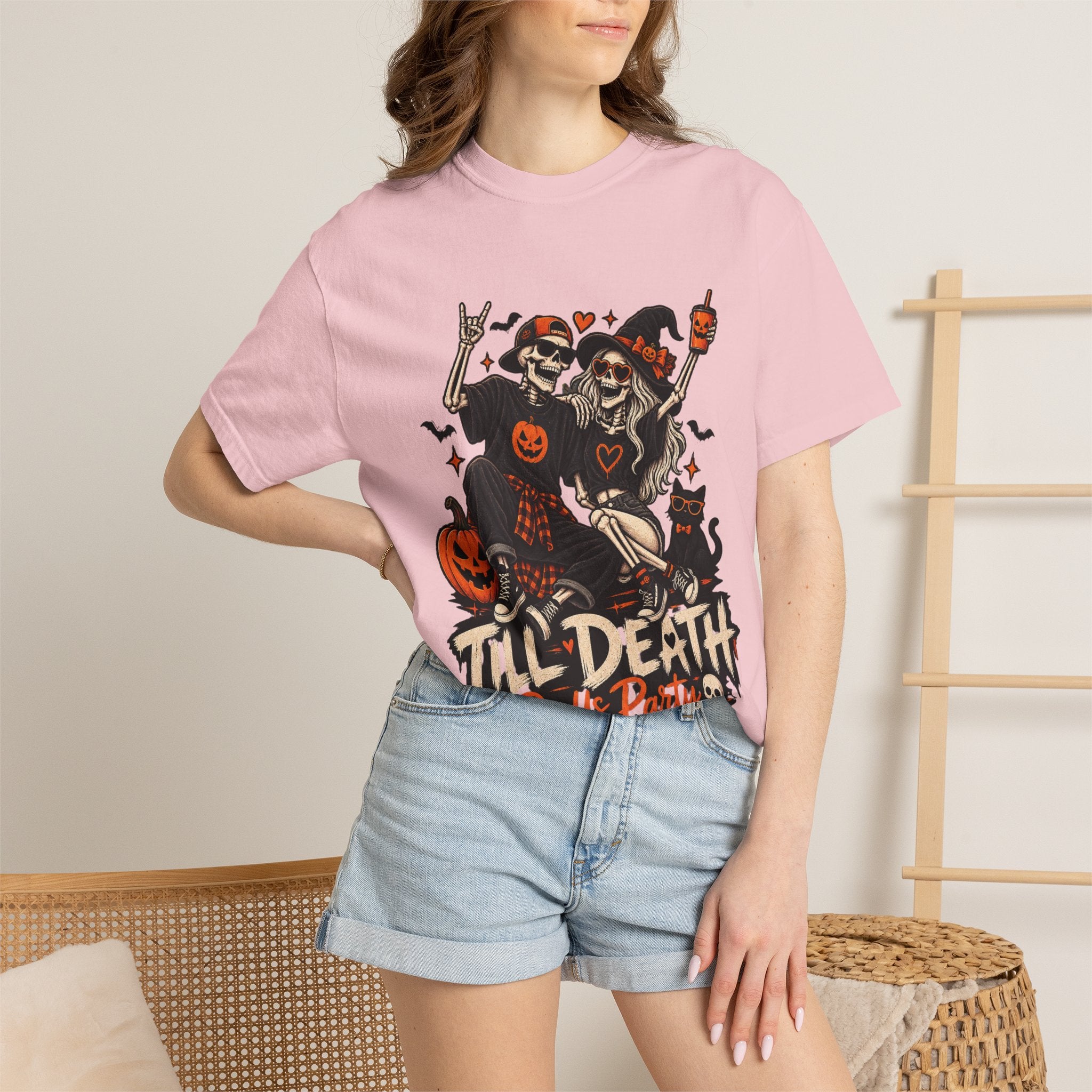 Halloween ‘Till Death Do Us Party’ T-Shirt