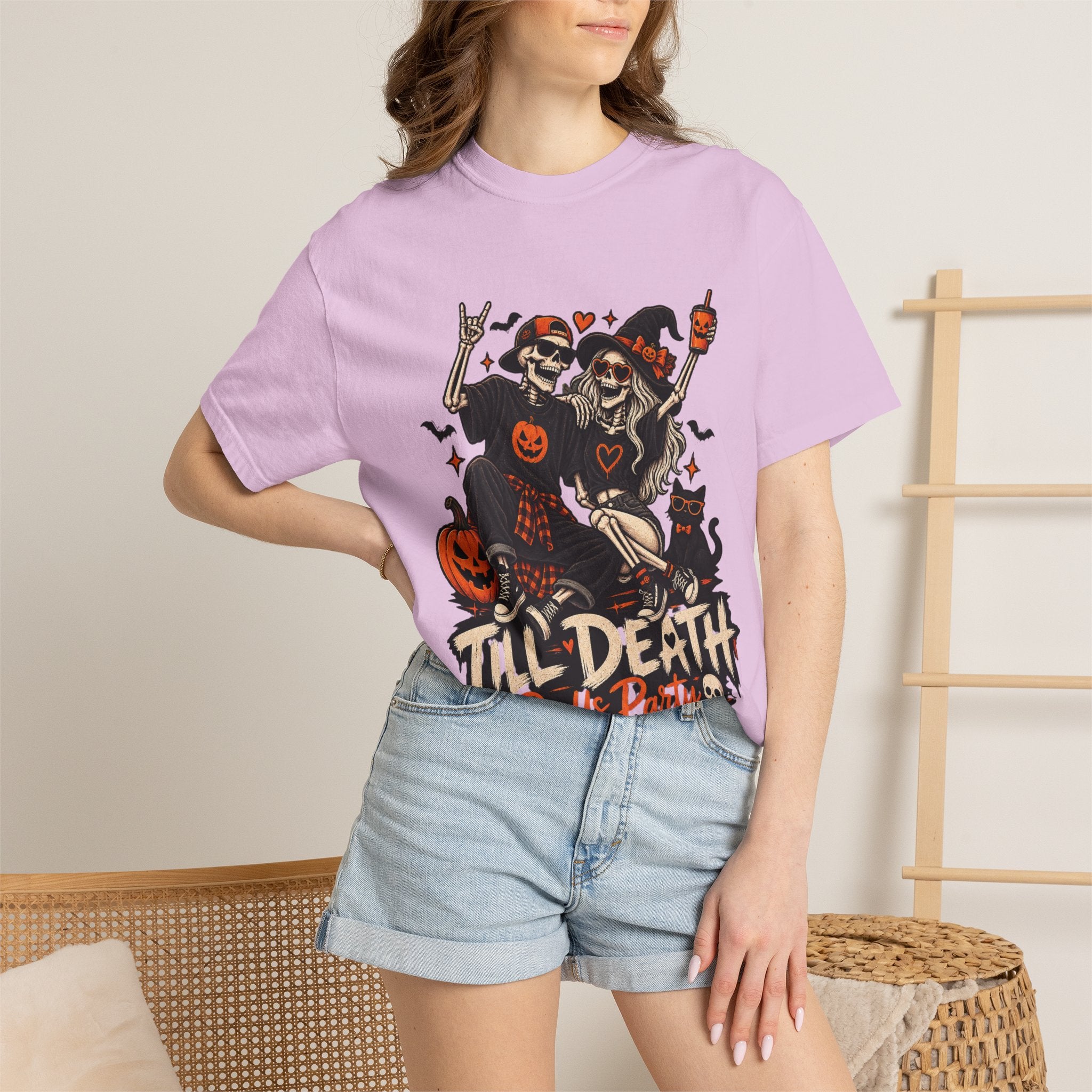 Halloween ‘Till Death Do Us Party’ T-Shirt