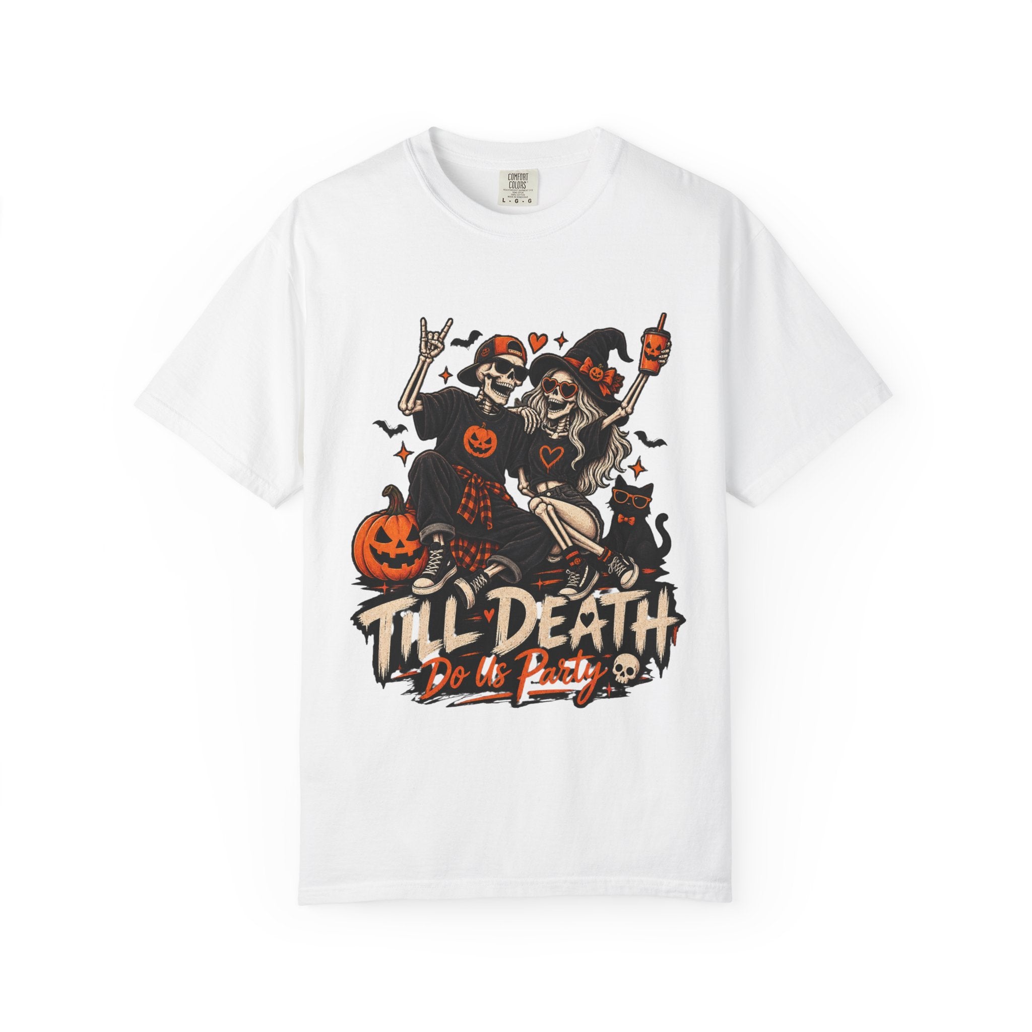 Halloween ‘Till Death Do Us Party’ T-Shirt
