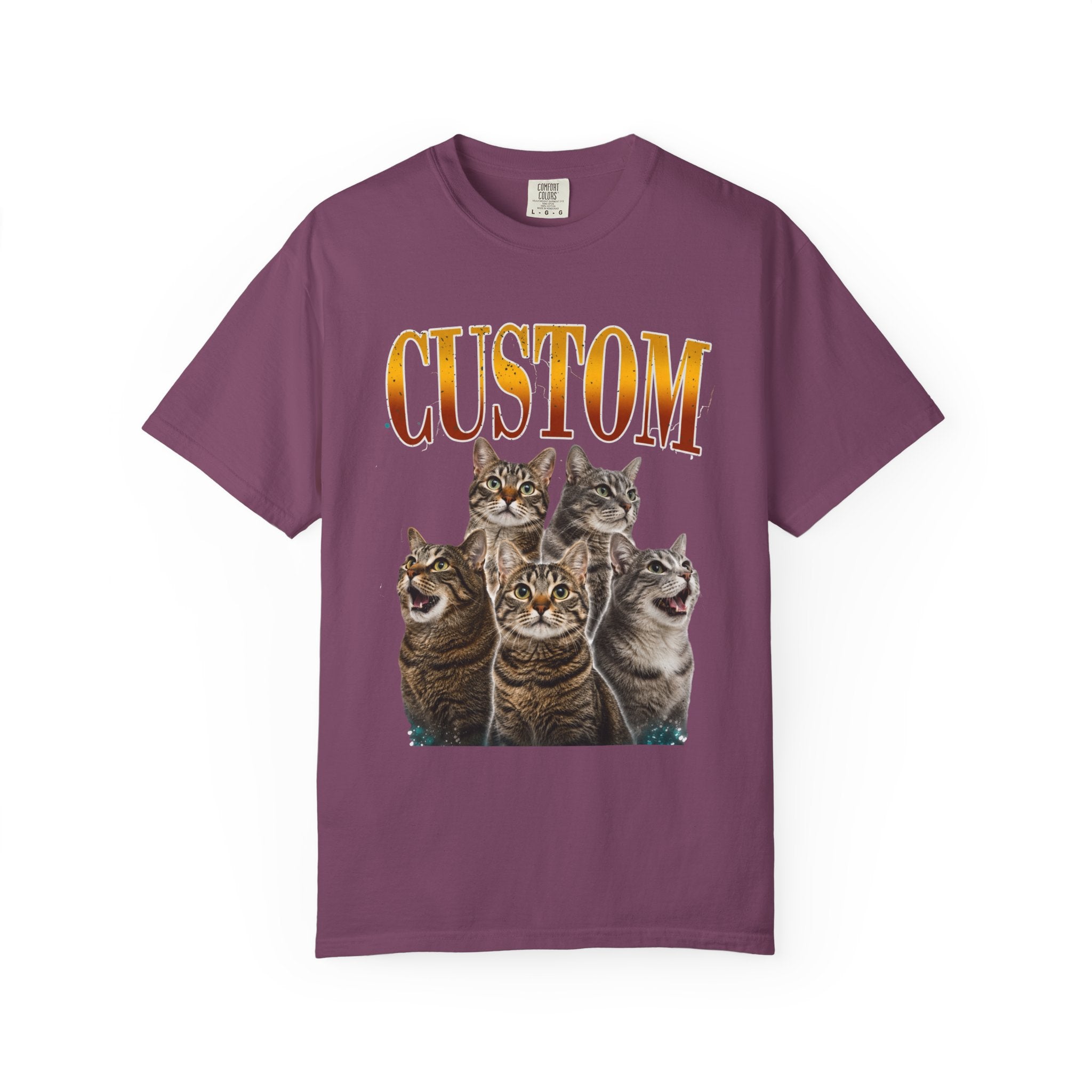 Custom T-shirt | Vintage Cat T-Shirt, Crazy Cat Lady Tee, Cat Mom Gift, Cat Dad Gift, Cat Lover Gift for Cat People