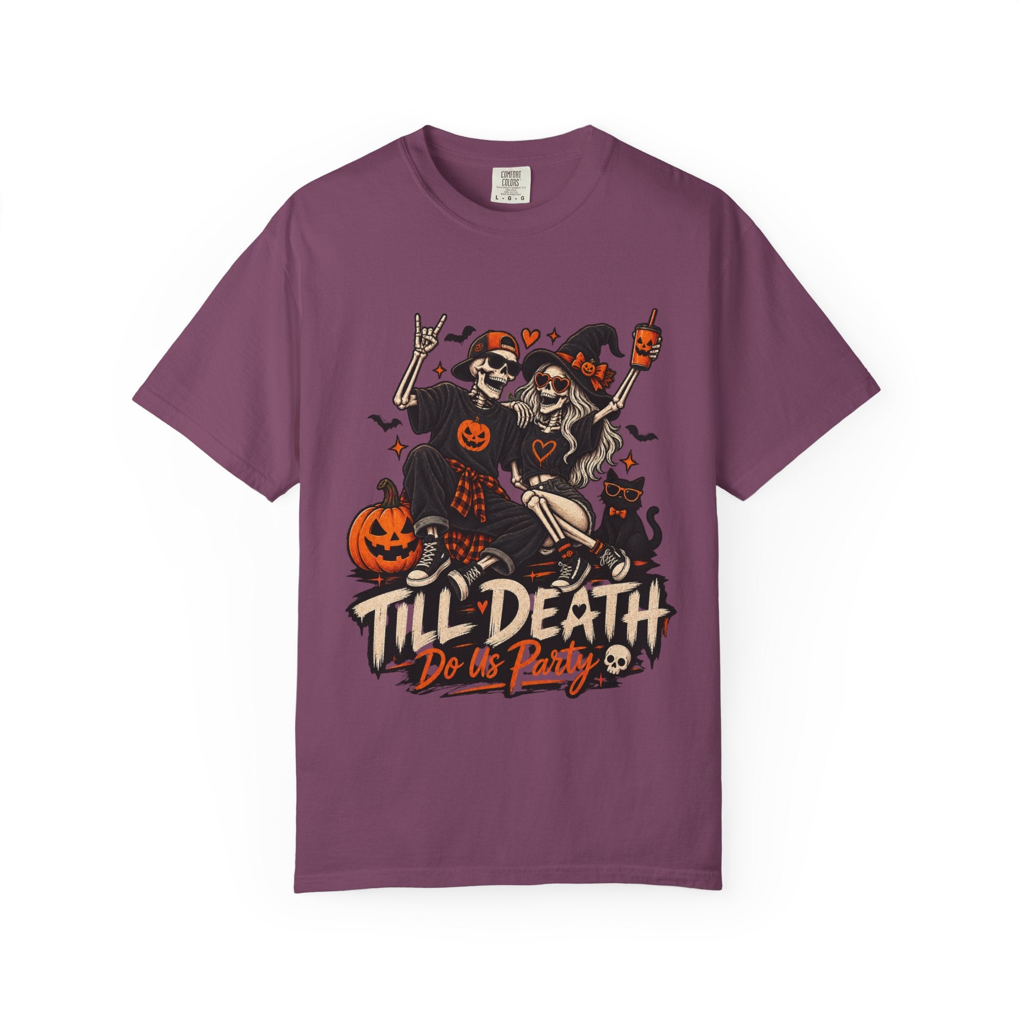 Halloween ‘Till Death Do Us Party’ T-Shirt