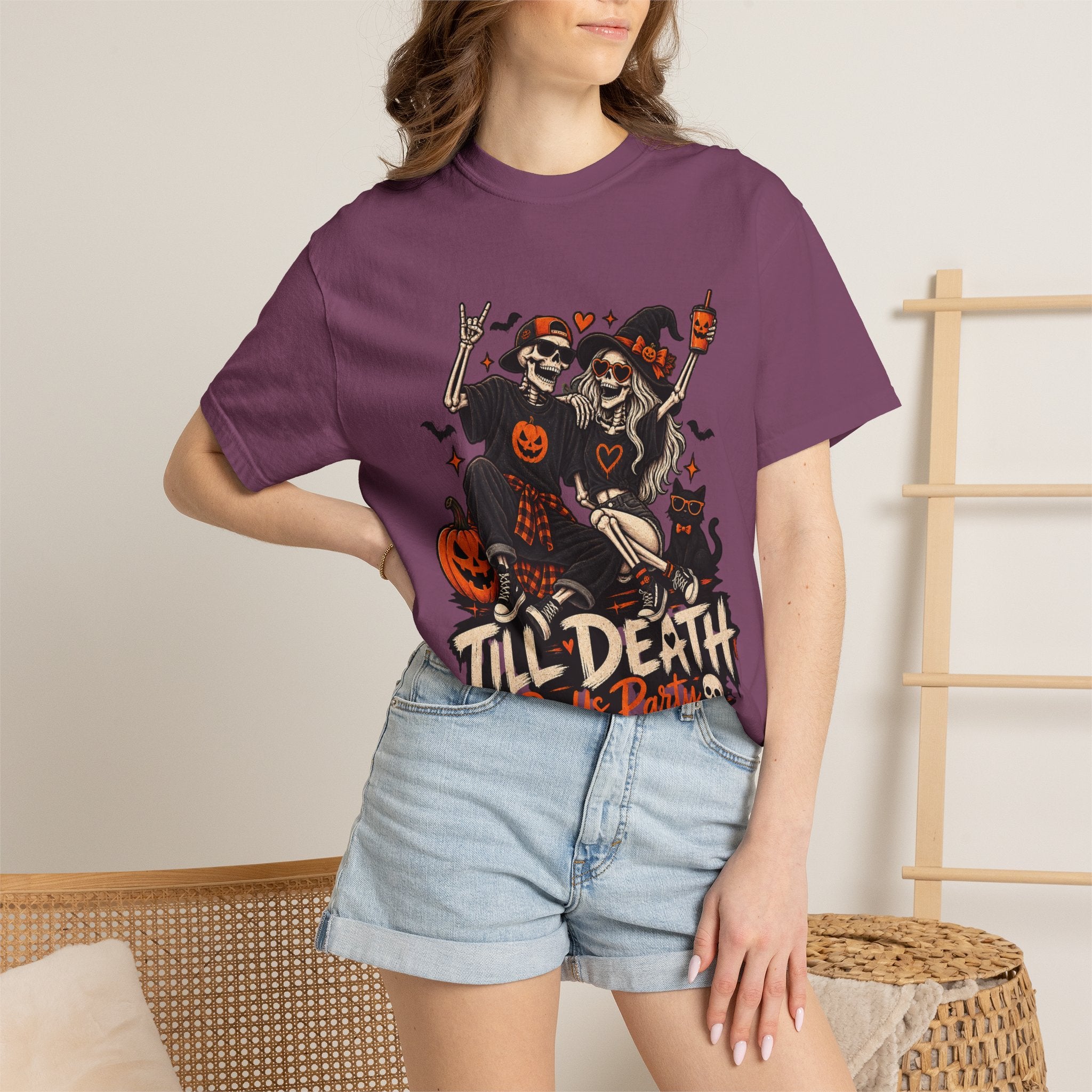 Halloween ‘Till Death Do Us Party’ T-Shirt
