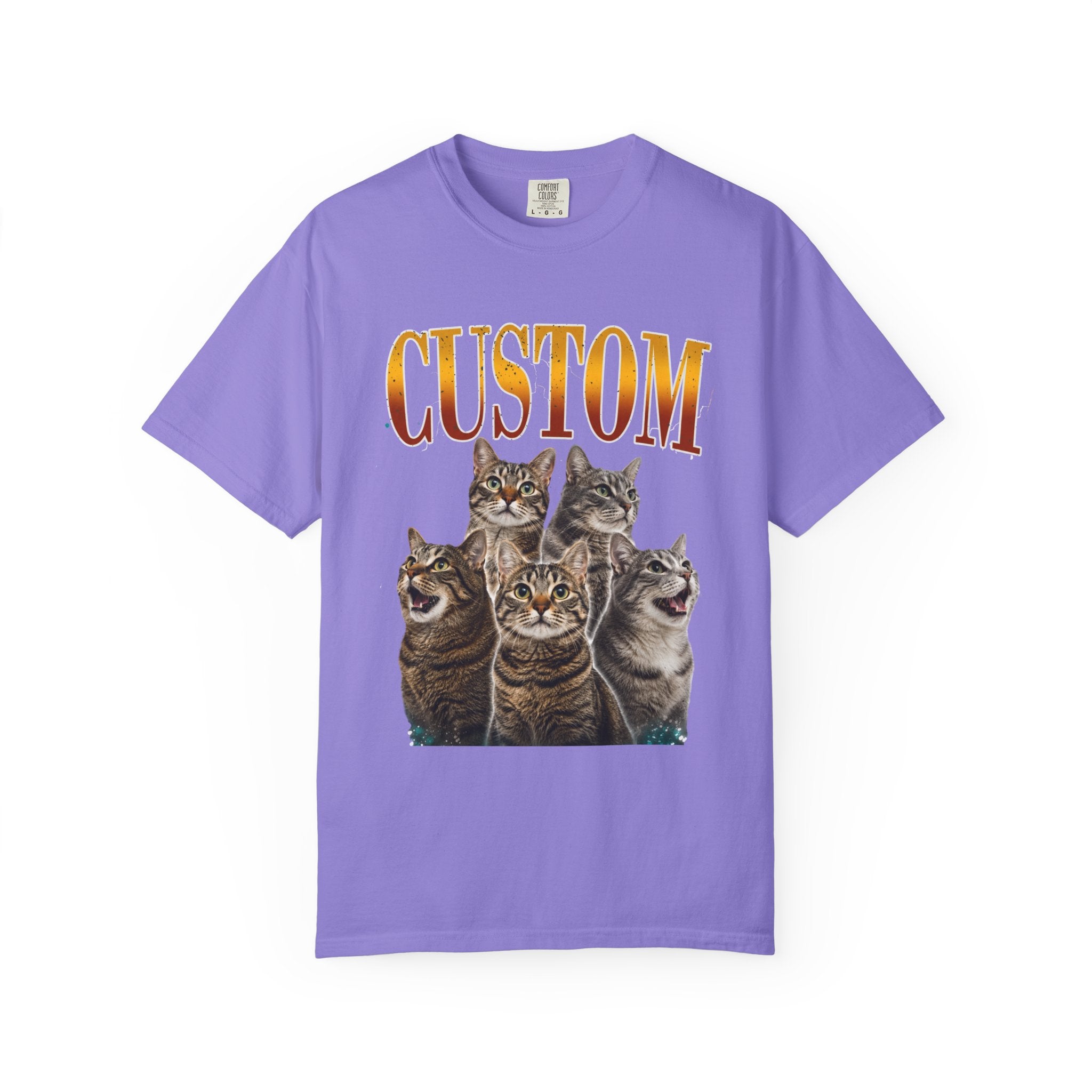 Custom T-shirt | Vintage Cat T-Shirt, Crazy Cat Lady Tee, Cat Mom Gift, Cat Dad Gift, Cat Lover Gift for Cat People